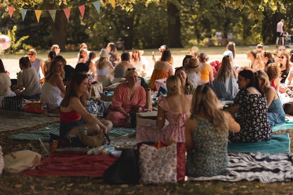 Summer picnics in the park