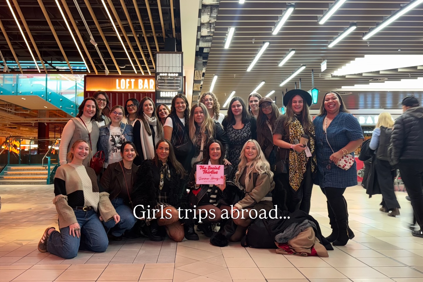 Girls trips abroad