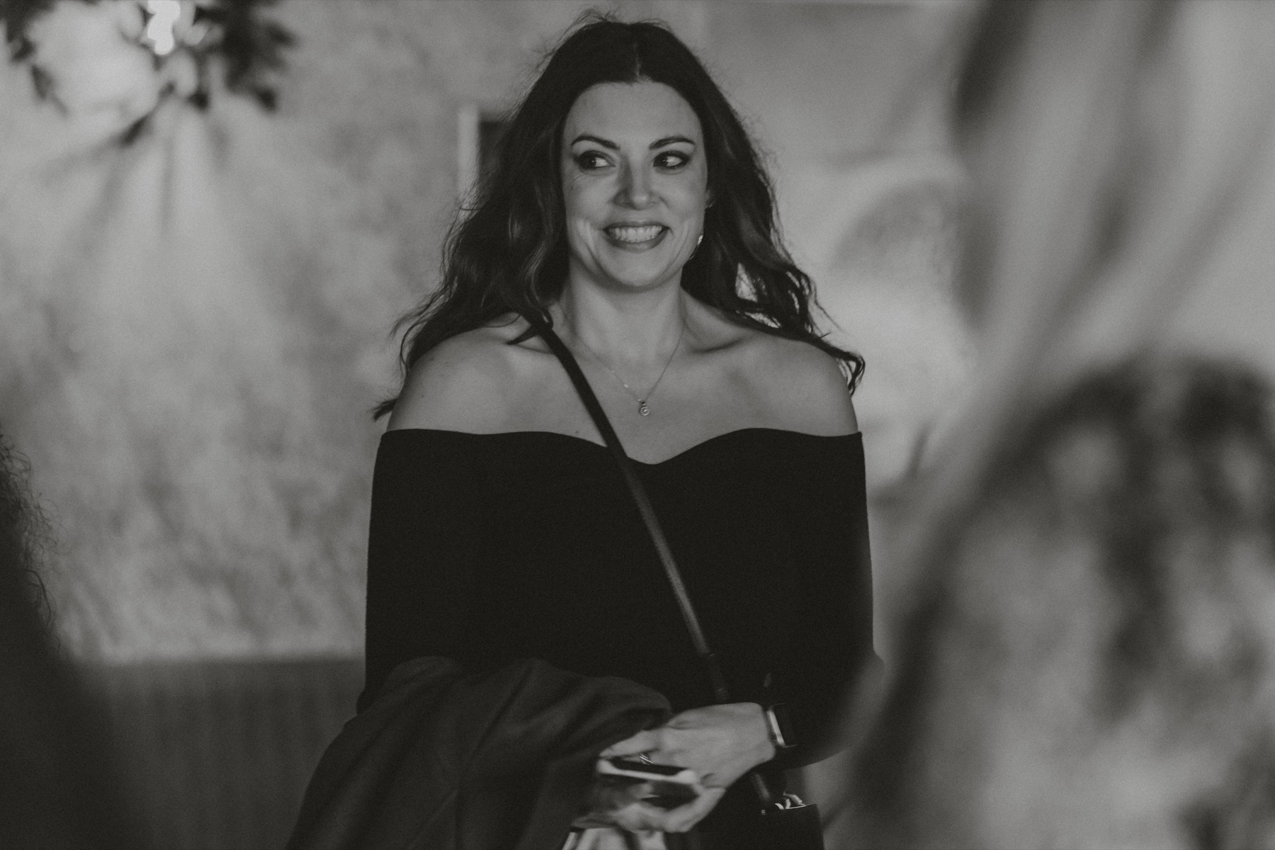 Sarah smiling at a Social Thirties event